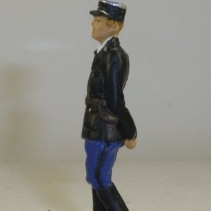 Figurines peintes au 1/43ième - Gendarme uniforme 50's peint au 1/43ième