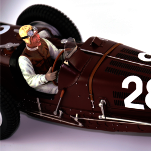 Figurines peintes au 1/18ième - Tazio Nuvolari Bugatti type 59