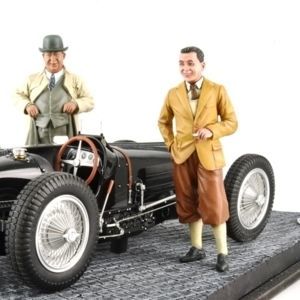Figurines peintes au 1/18ième - Jean Bugatti