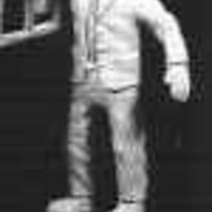 Figurines à peindre au 1/43ième - Ouvrier type B portant une échelle