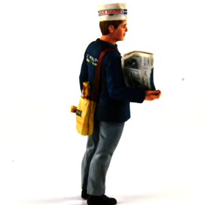 Figurines peintes au 1/18ième - Joseph, vendeur de journaux